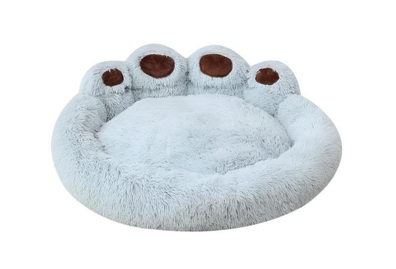 Ultimate Comfort Paw-Shaped Pet Bed