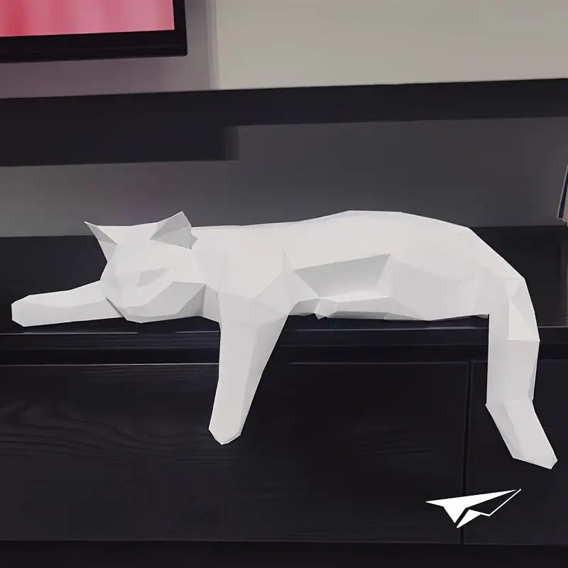 Modern Cat Figurine