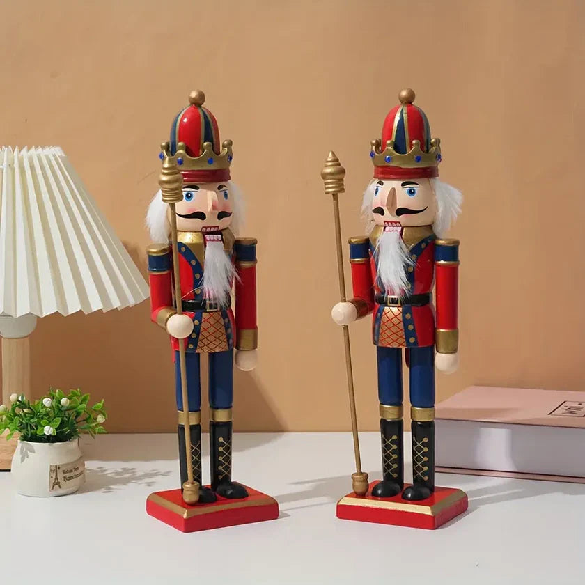 FestiveGuard - Traditional Nutcracker Decoration for Christmas Fun