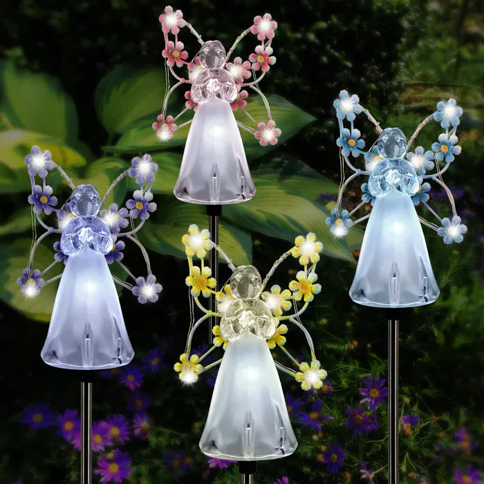 Angel Glow Solar Garden Lights