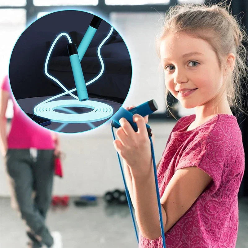 GlowFit - LED Light Jump Rope for Fitness and Fun