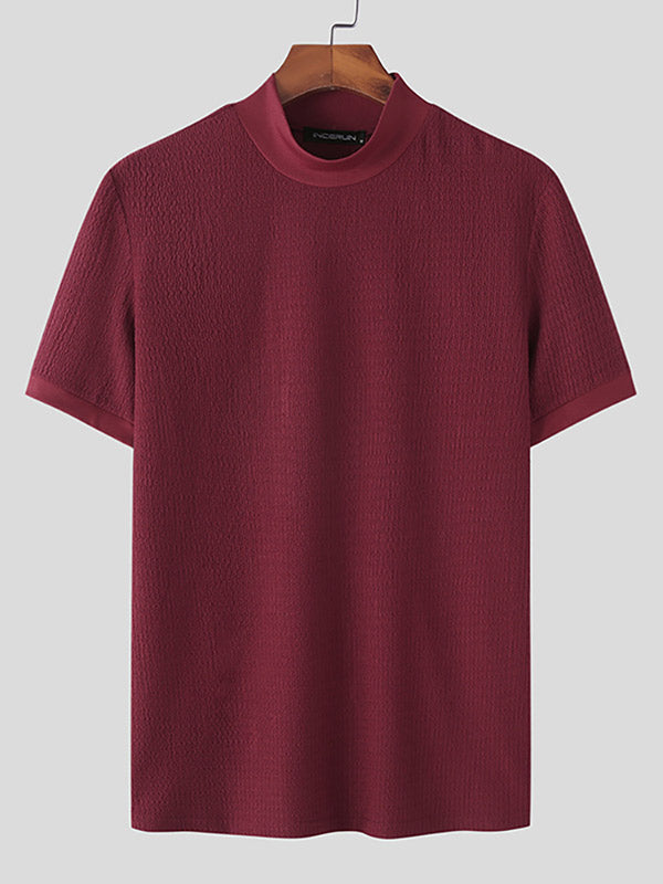 Conrad Casual Short-Sleeve Turtleneck