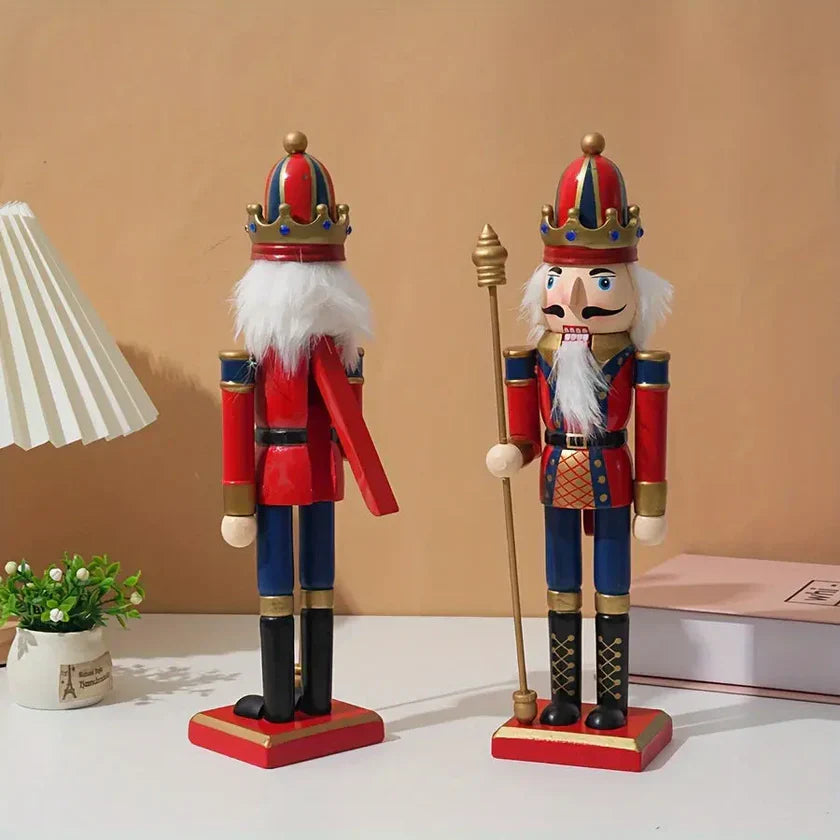 FestiveGuard - Traditional Nutcracker Decoration for Christmas Fun