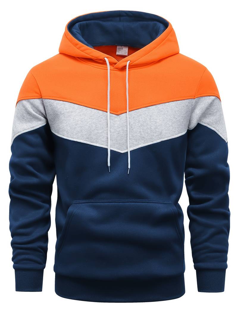 Oscar - Casual long-sleeved hoodie with drawstring and pockets