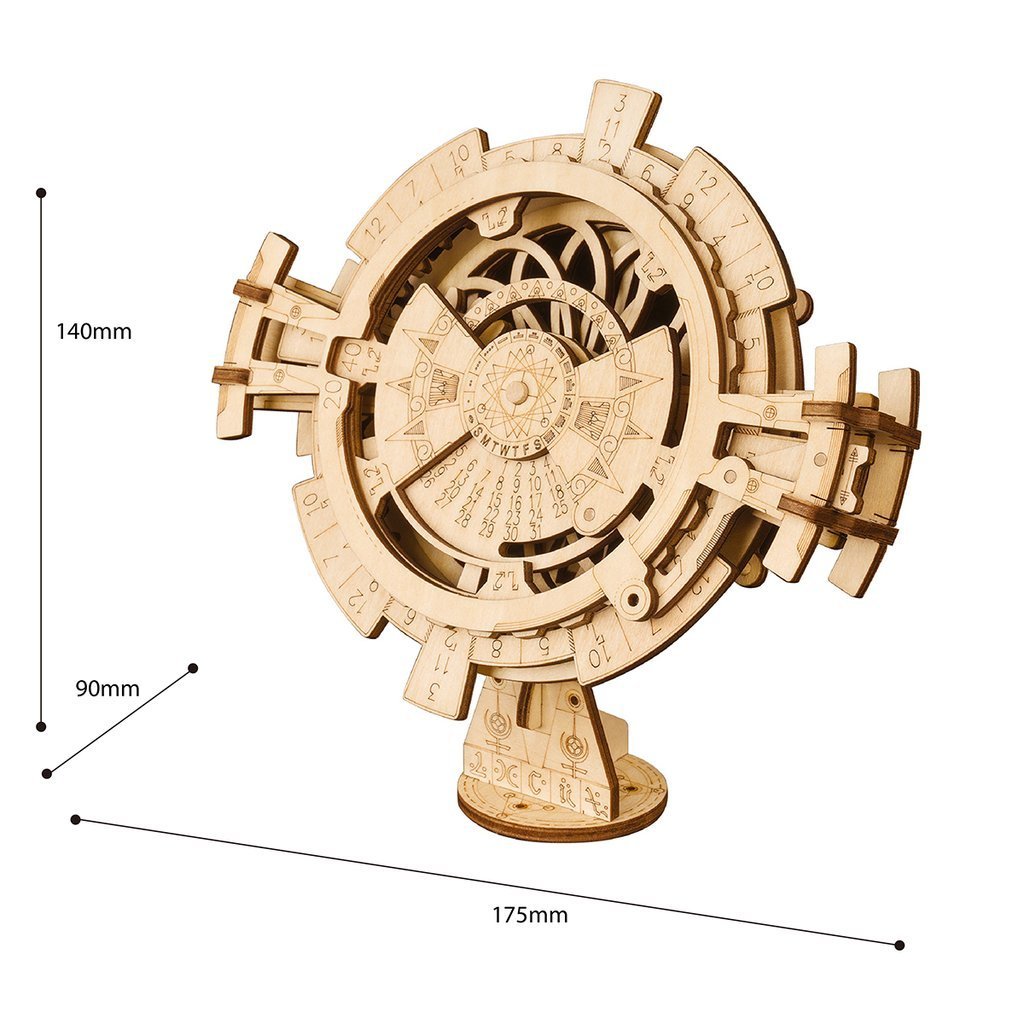 Eternal Calendar Wooden Puzzle