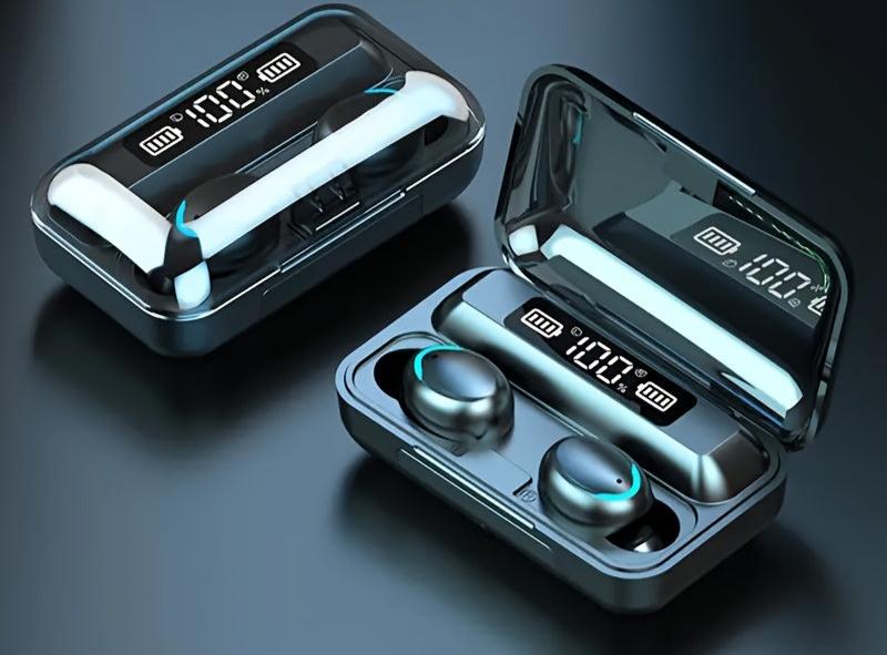 F9 TWS Wireless Earbuds: Hi-Fi Stereo Sound & LED Charging Case