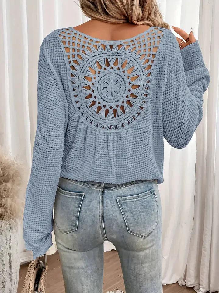 Susana | Boho Crochet Sweater