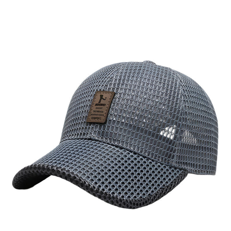 Bruce - Breathable Mesh Baseball Cap for a Sporty Look