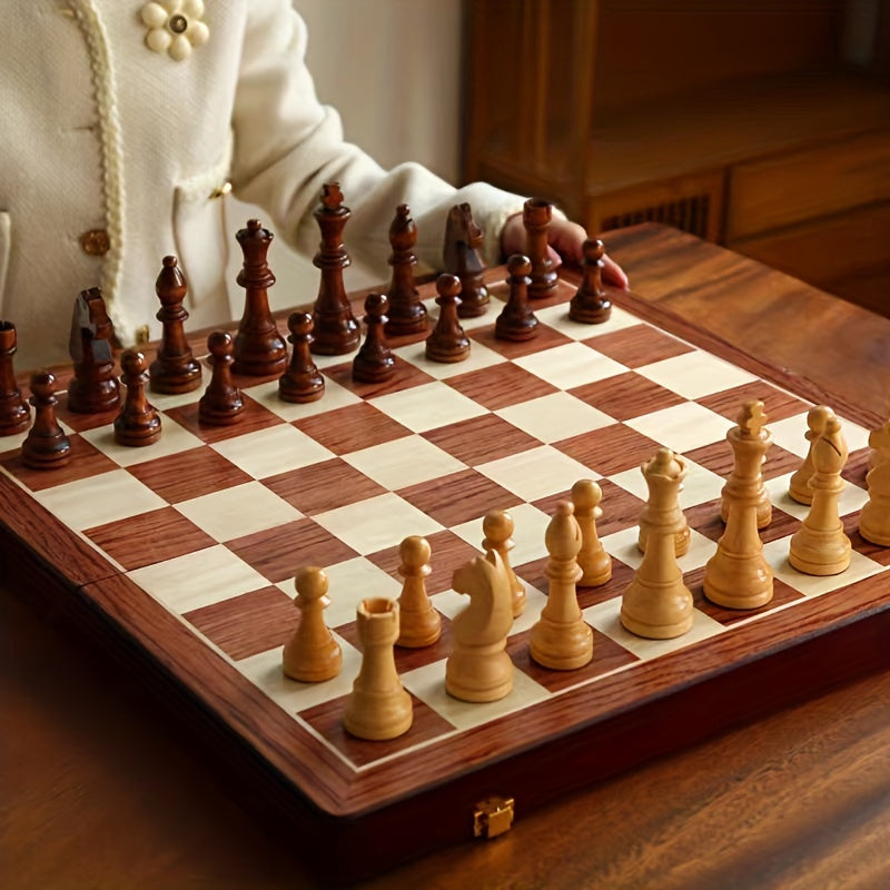 Wooden Chess Set – Perfect for Competitive Play