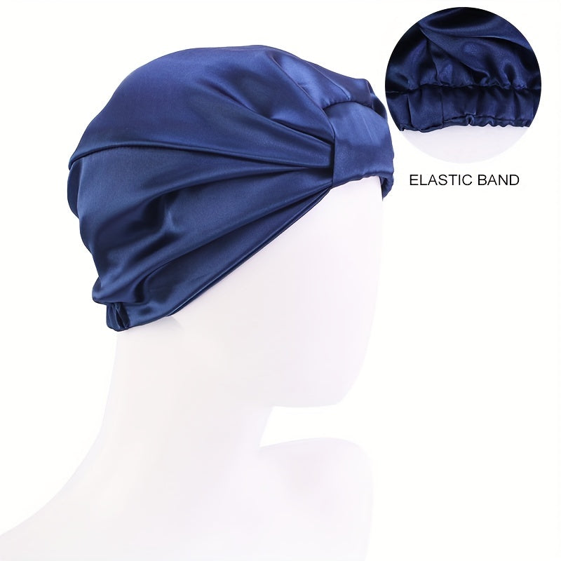 Clara Elegant Bowknot Satin Bonnet