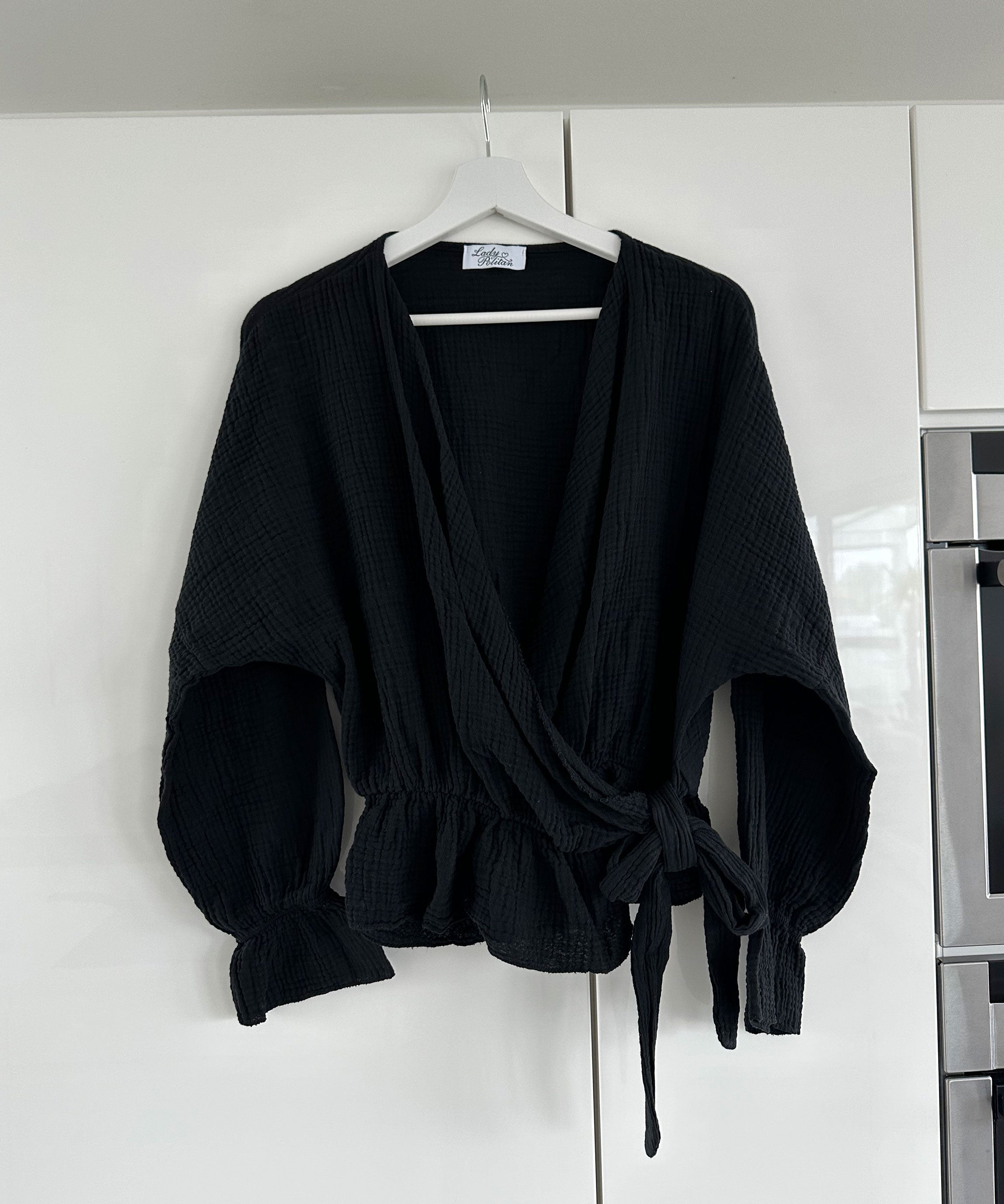 Celine Black Blouse