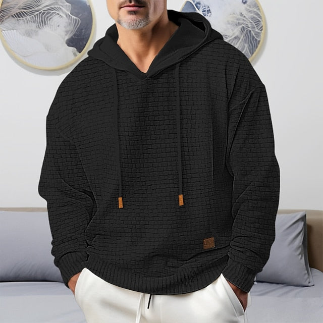 Frederick - Relaxed hoodie with adjustable drawstring