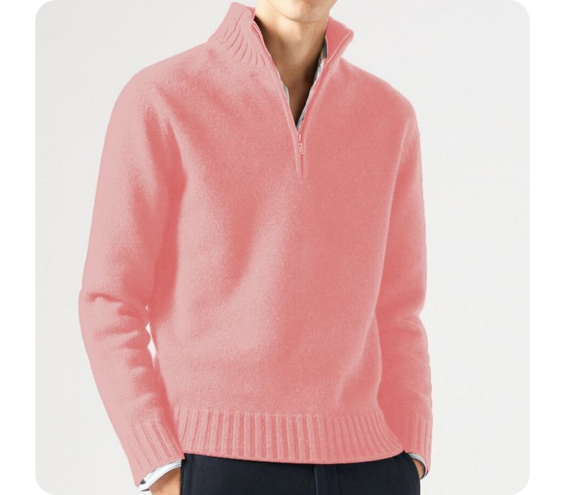 William | Casual Men's Stylish Half-Zip Sweater