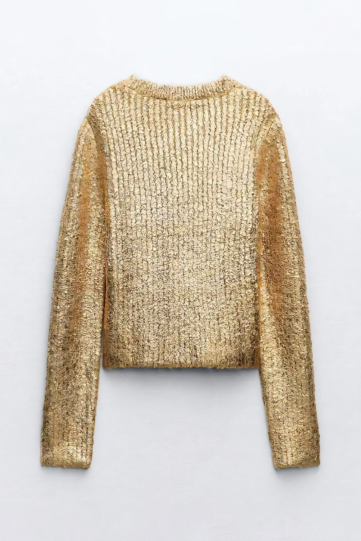 Metallic Knitted Sweater