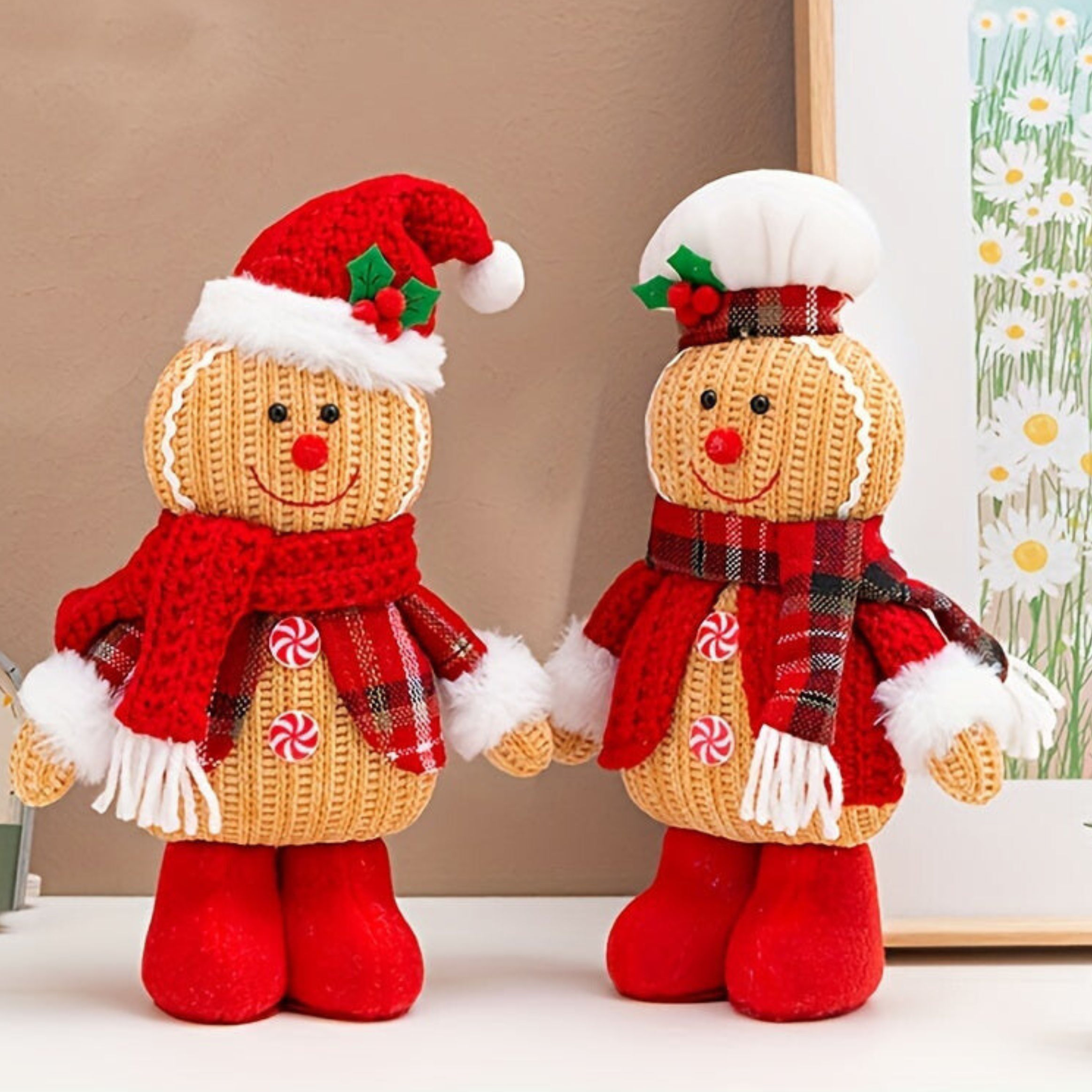 FestiveFun - Decorative Handmade Knitted Christmas Figures