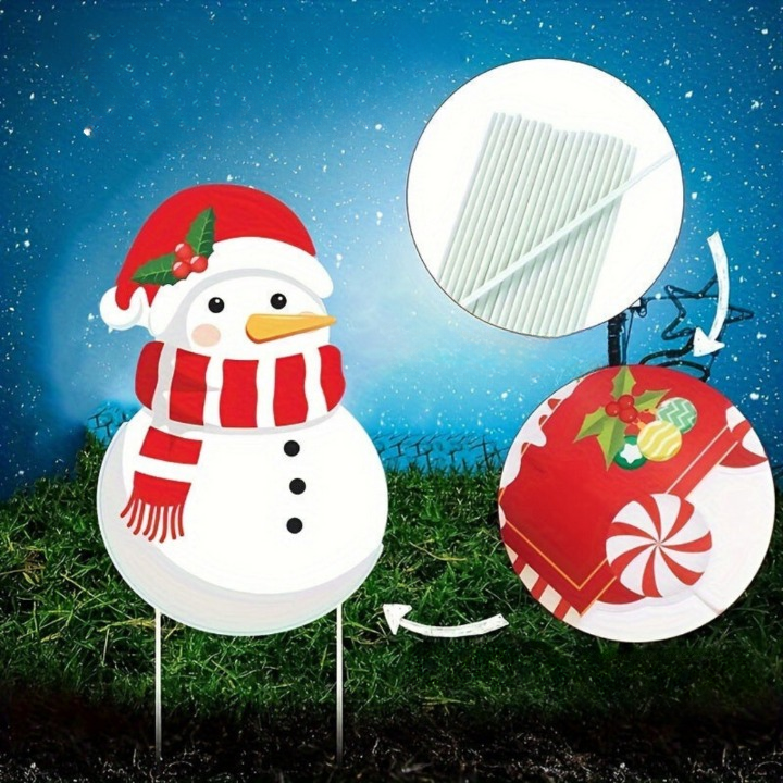 HolidayGlow - Christmas Outdoor Decorations 5 Piece Set