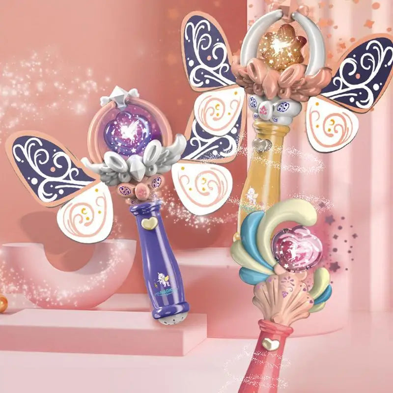 TwinkleWings - Glow-in-the-Dark Fairy Wands for Kids with Magical Shine