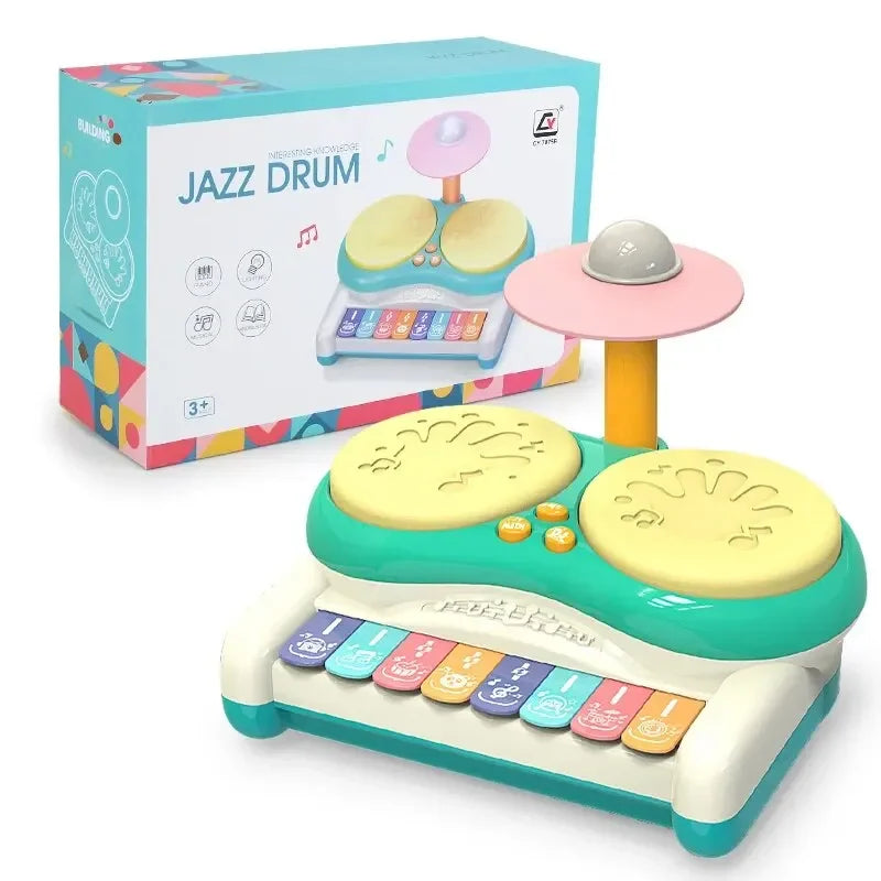 MusicMaster Junior – Interactive Drumming and Keyboard Set for Kids