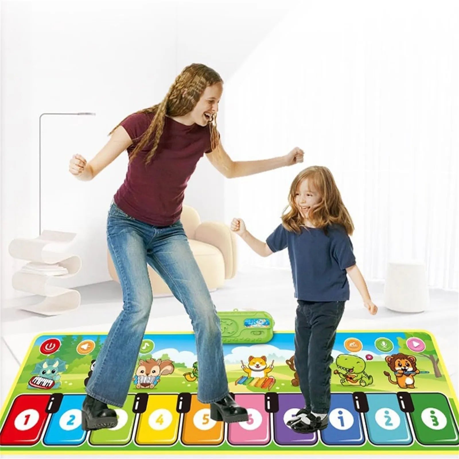 FunLearn - Fun and Musical Piano Floor Mat