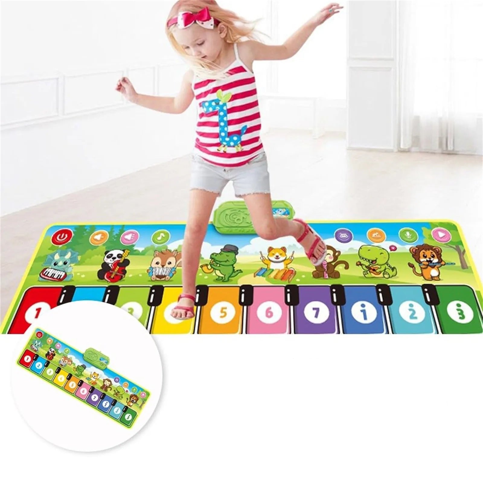 FunLearn - Fun and Musical Piano Floor Mat