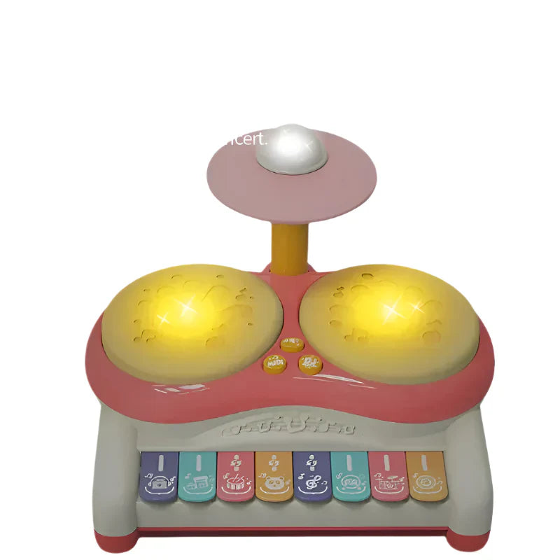 MusicMaster Junior – Interactive Drumming and Keyboard Set for Kids