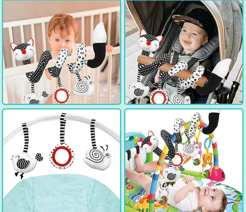 BabySpiral Comfort – Soft Activity Toy for Car Seat and Stroller