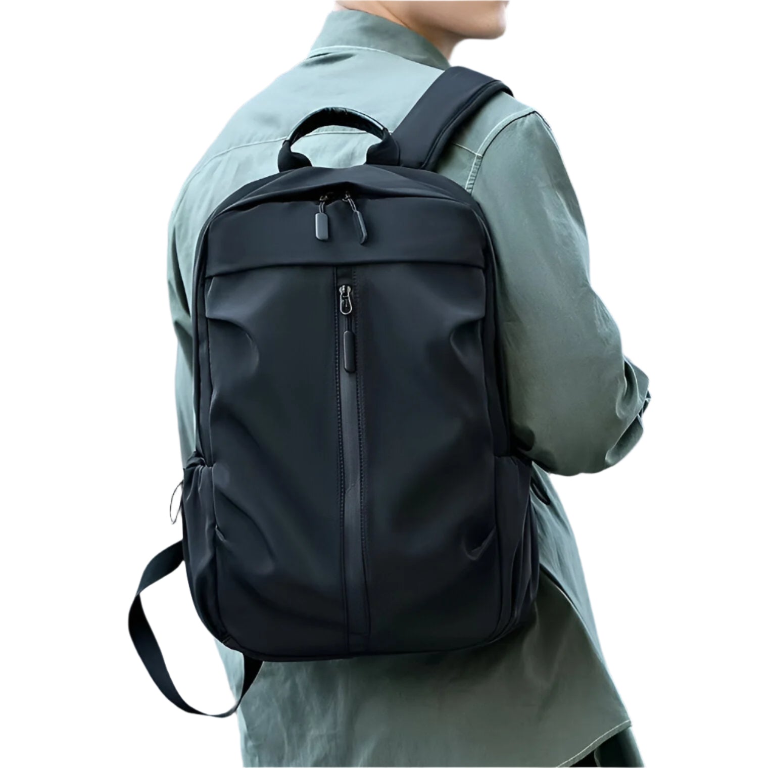UrbanCraft Multi-Pocket Leather Backpack