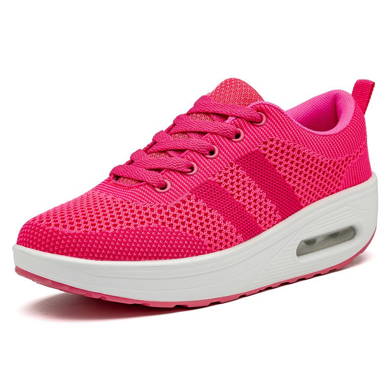 Women light air flying woven mesh orthopedic Sneakers