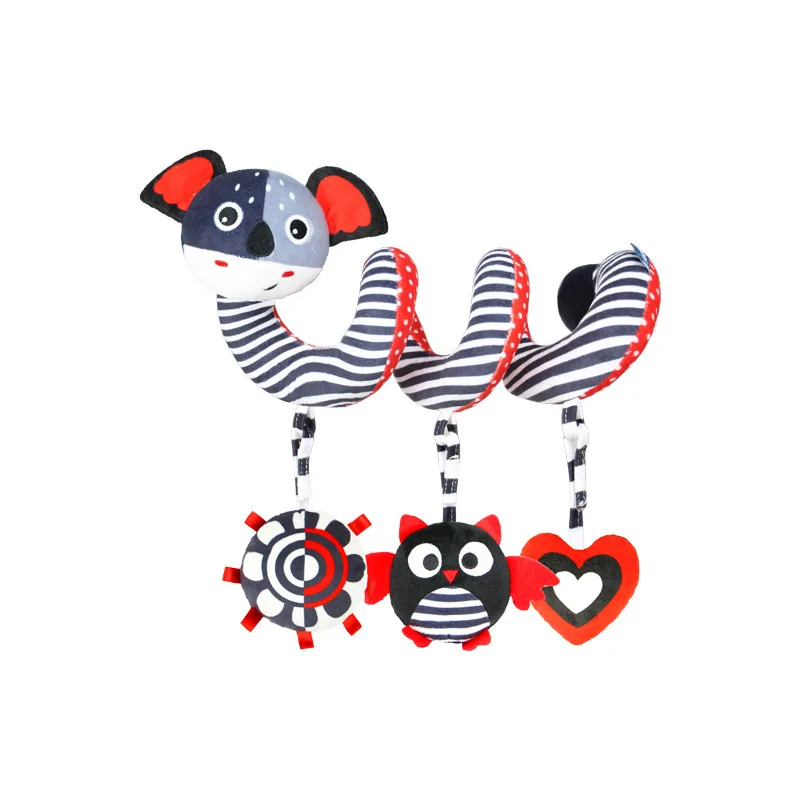 BabySpiral Comfort – Soft Activity Toy for Car Seat and Stroller