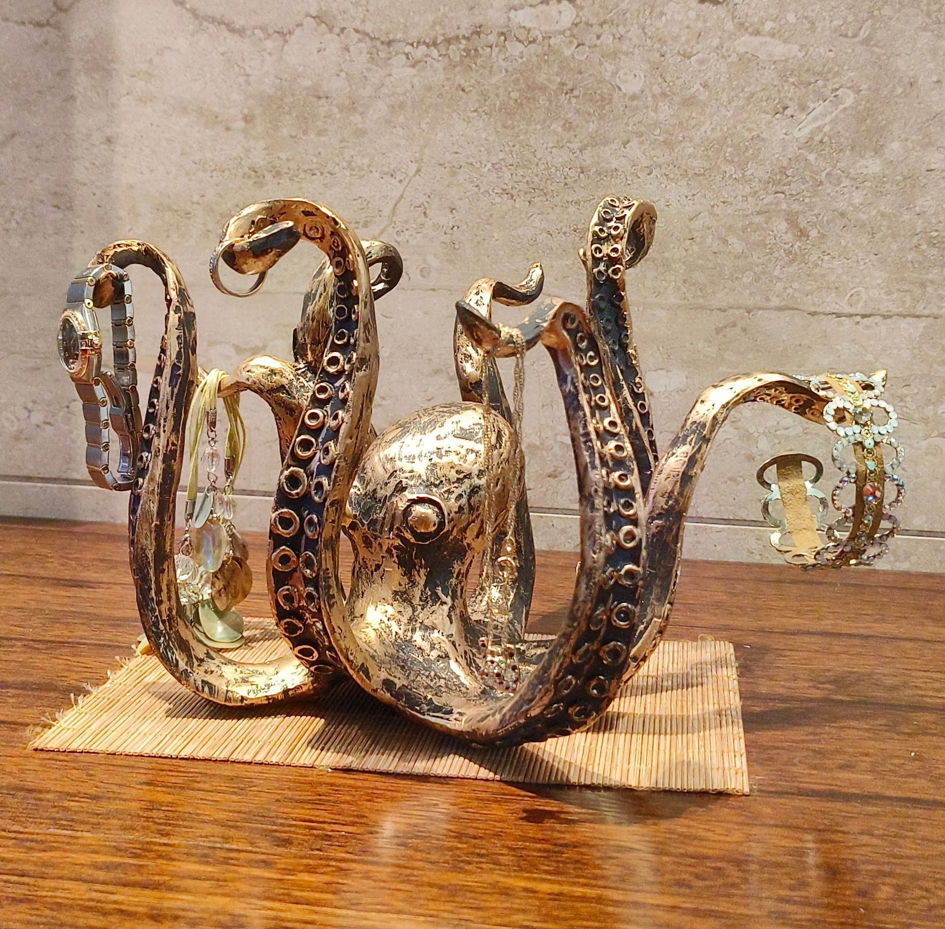 Kraken - Octopus Design Rustic Candle Holder