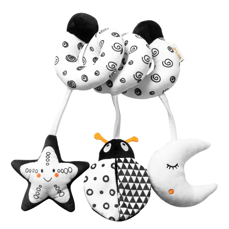 BabySpiral Comfort – Soft Activity Toy for Car Seat and Stroller