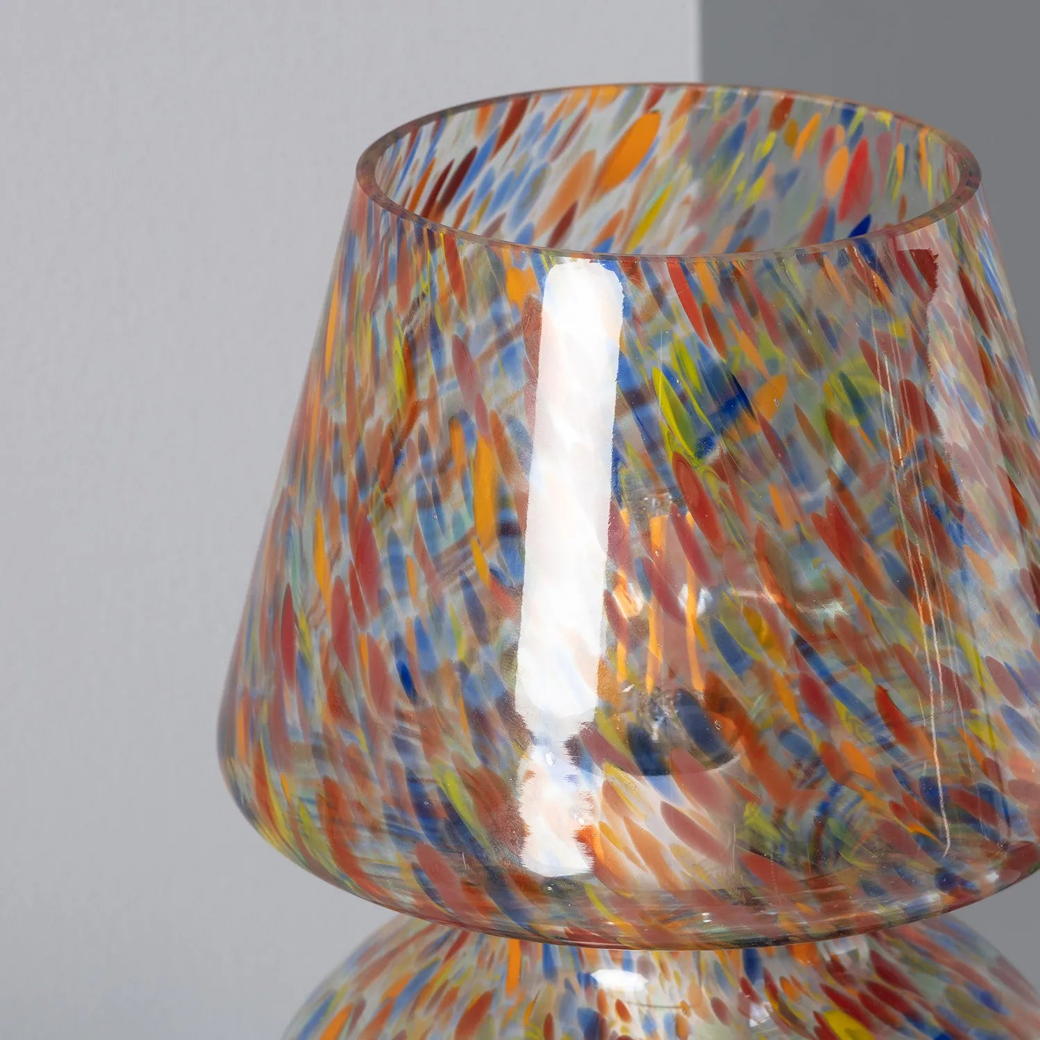 Luminar - Multicolor Glass Tablelamp