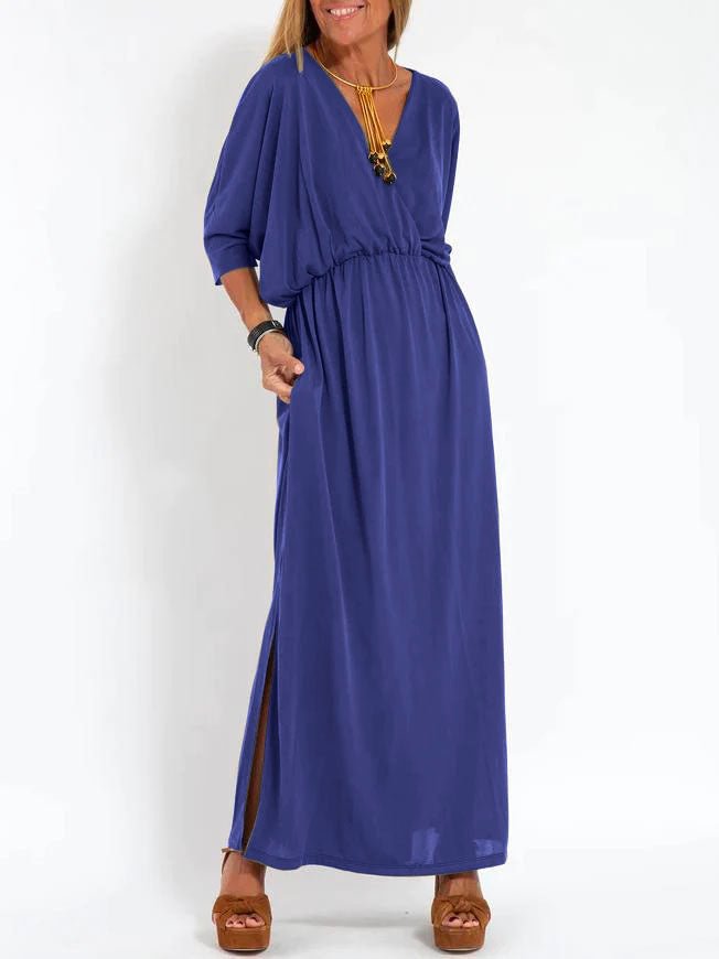 Lucia - Long Summer Dress Made of Cotton