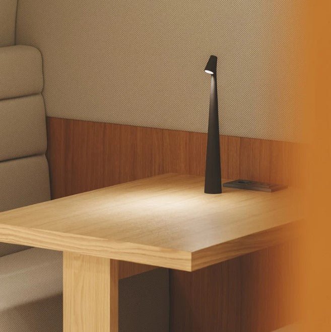 Luminous portable table lamp