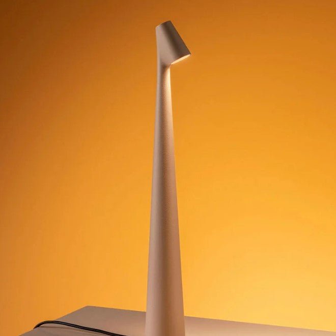 Luminous portable table lamp