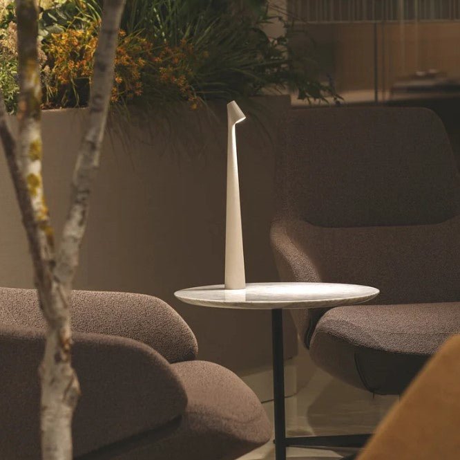 Luminous portable table lamp