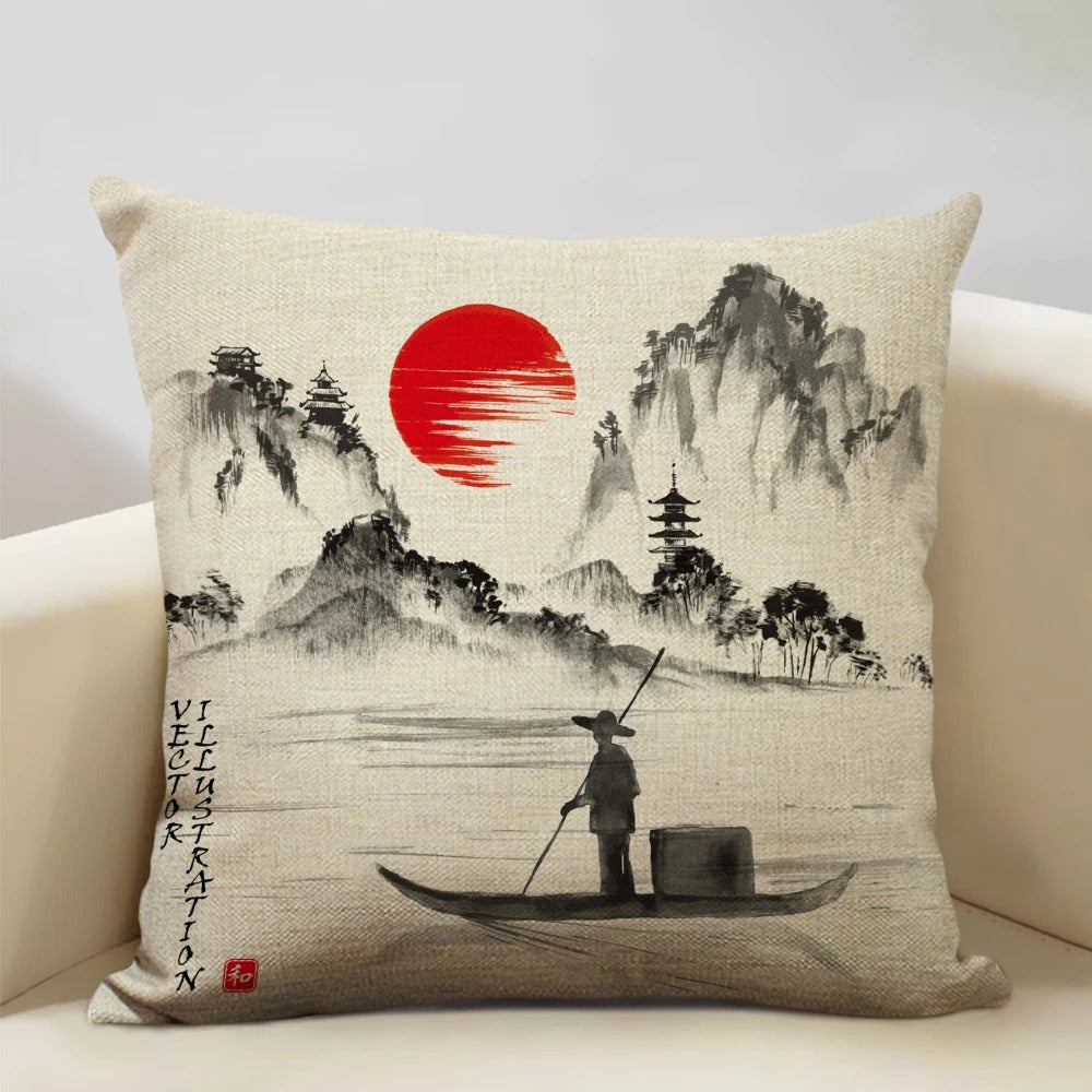 ZenScape - Japanese Inspired Decorative Cushions