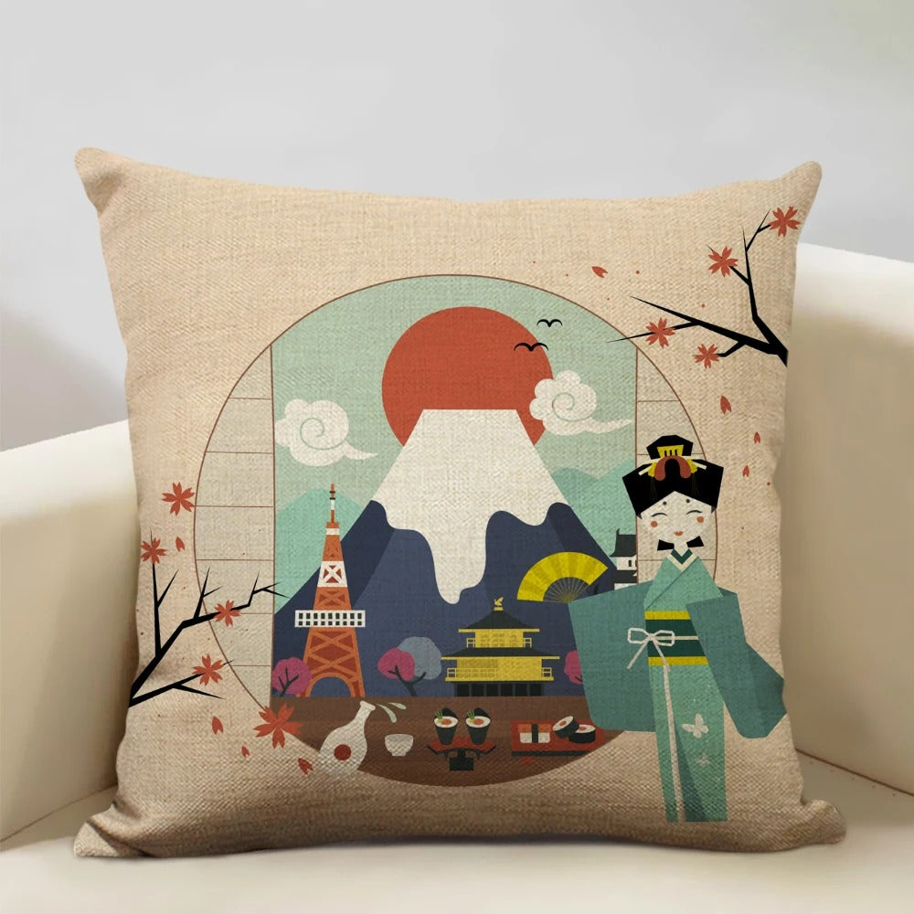 ZenScape - Japanese Inspired Decorative Cushions