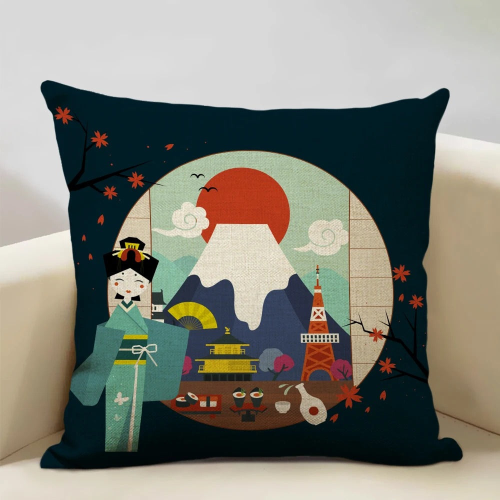 ZenScape - Japanese Inspired Decorative Cushions
