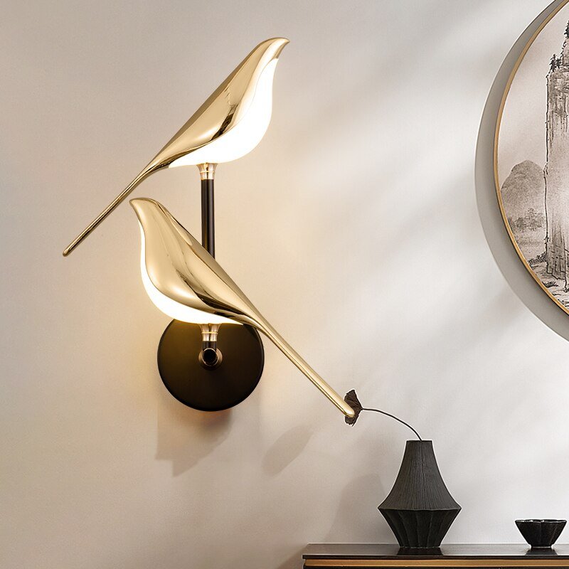 Bird Wall Lamp