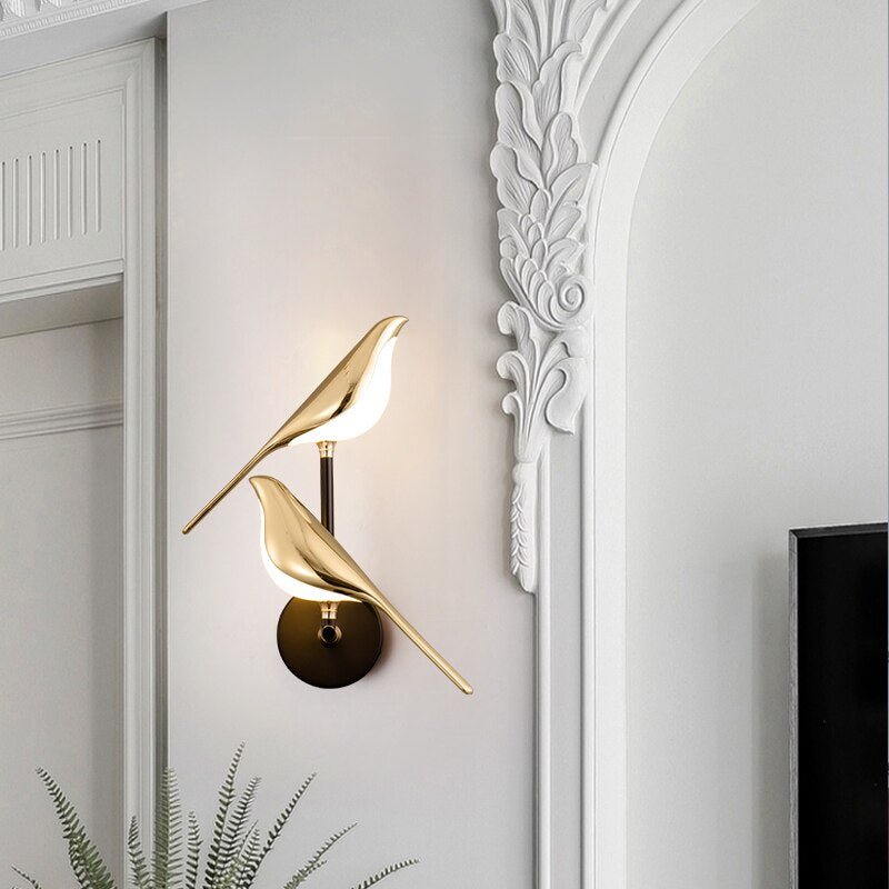 Bird Wall Lamp