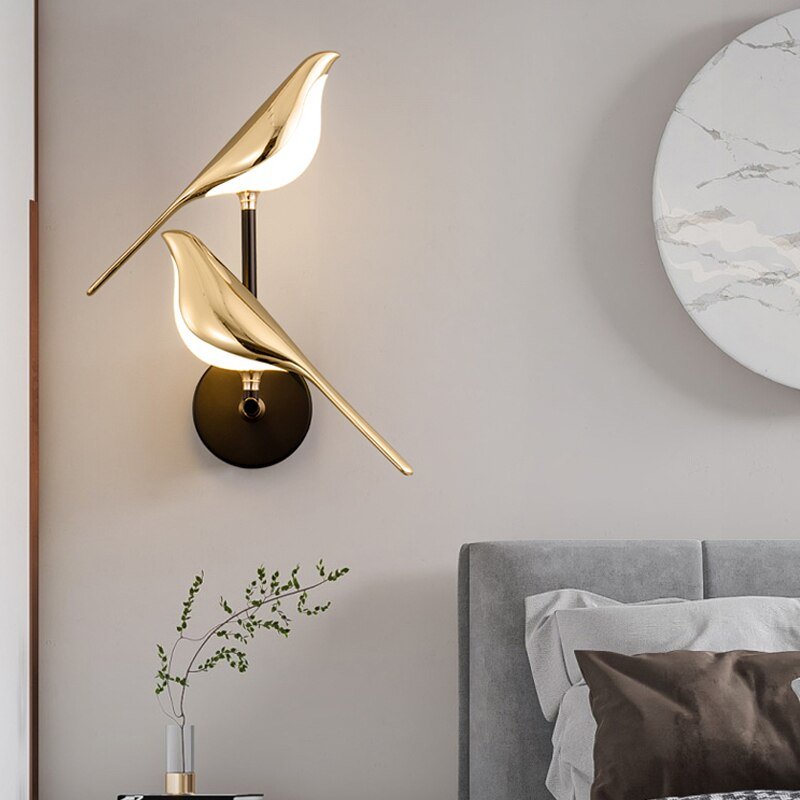 Bird Wall Lamp