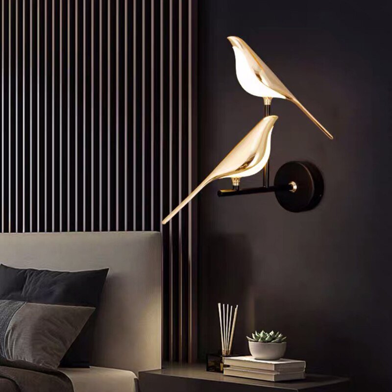 Bird Wall Lamp