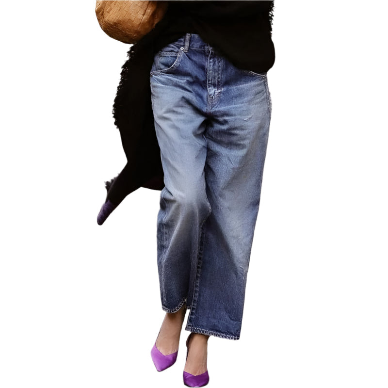 Marta - Loose-Fit Jeans with Wide Leg for Effortless Style