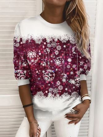 Letty Elegant Christmas Sweatshirt