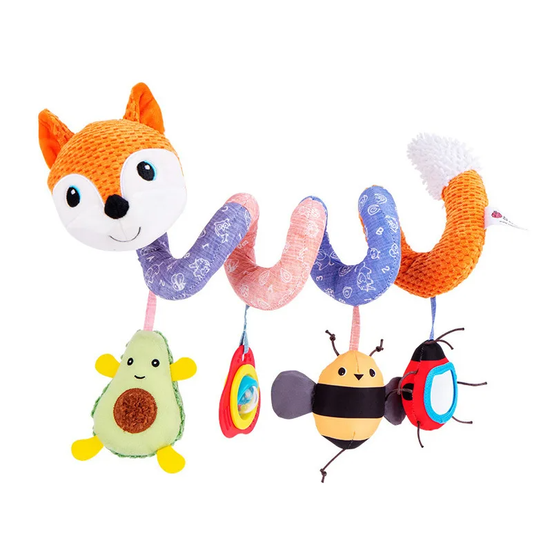 BabySpiral Comfort – Soft Activity Toy for Car Seat and Stroller