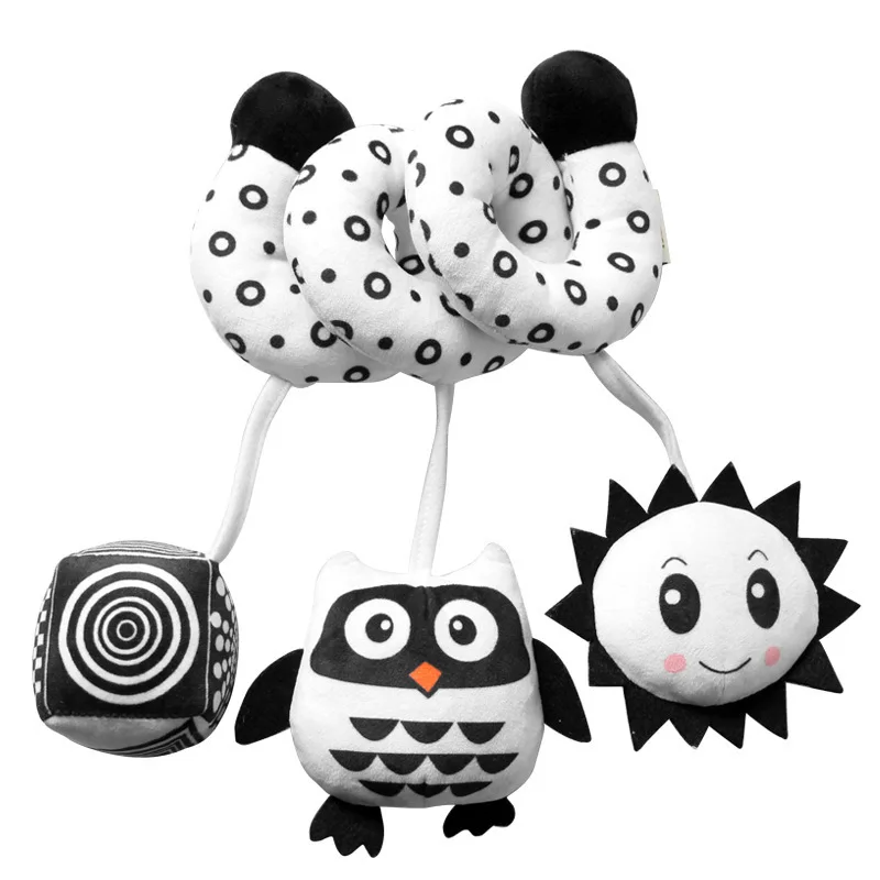 BabySpiral Comfort – Soft Activity Toy for Car Seat and Stroller