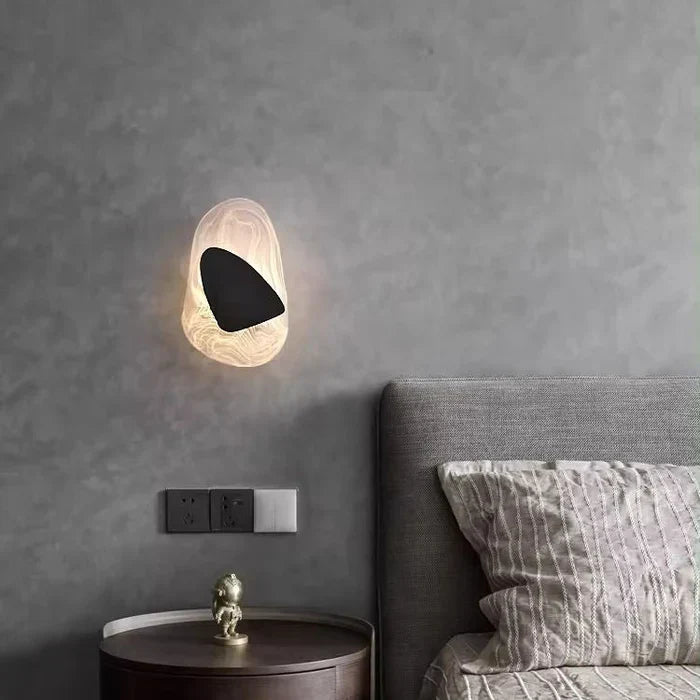 LumaCraft Modern LED Wall Lamp - Elegant Glass Design