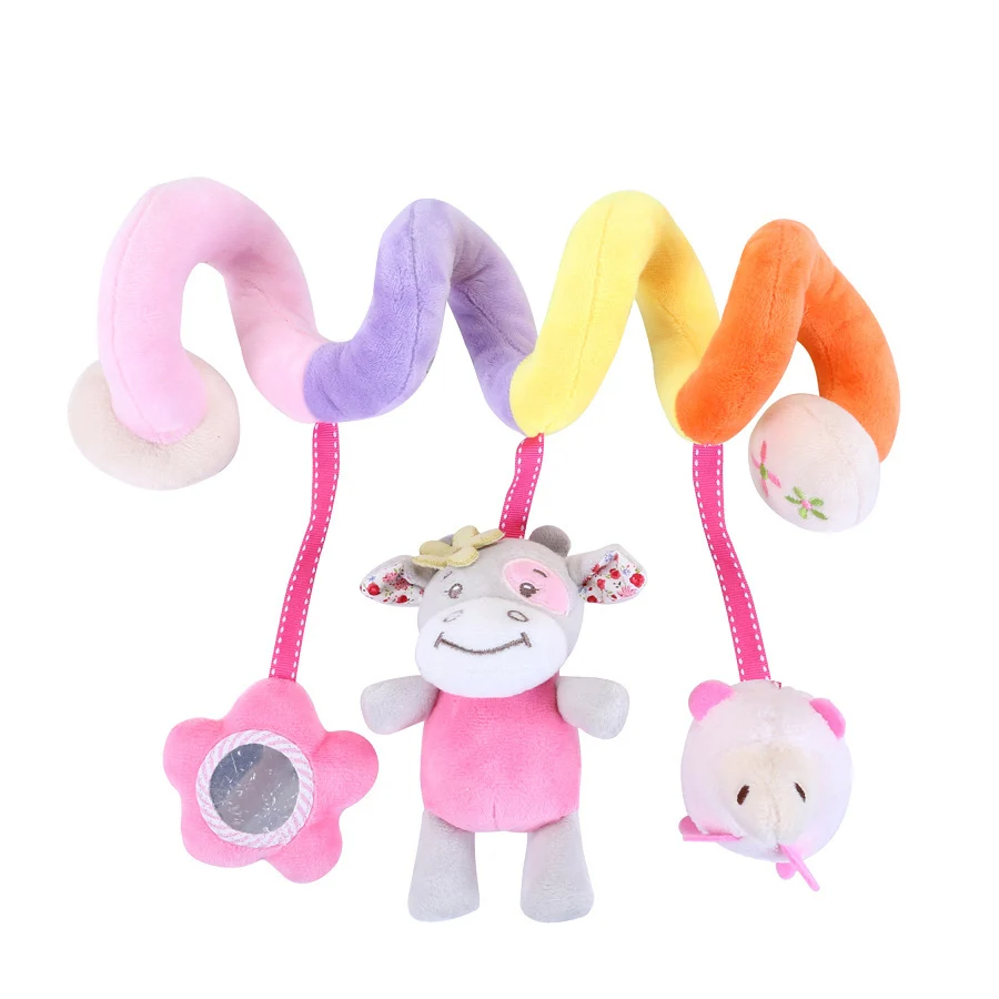 BabySpiral Comfort – Soft Activity Toy for Car Seat and Stroller