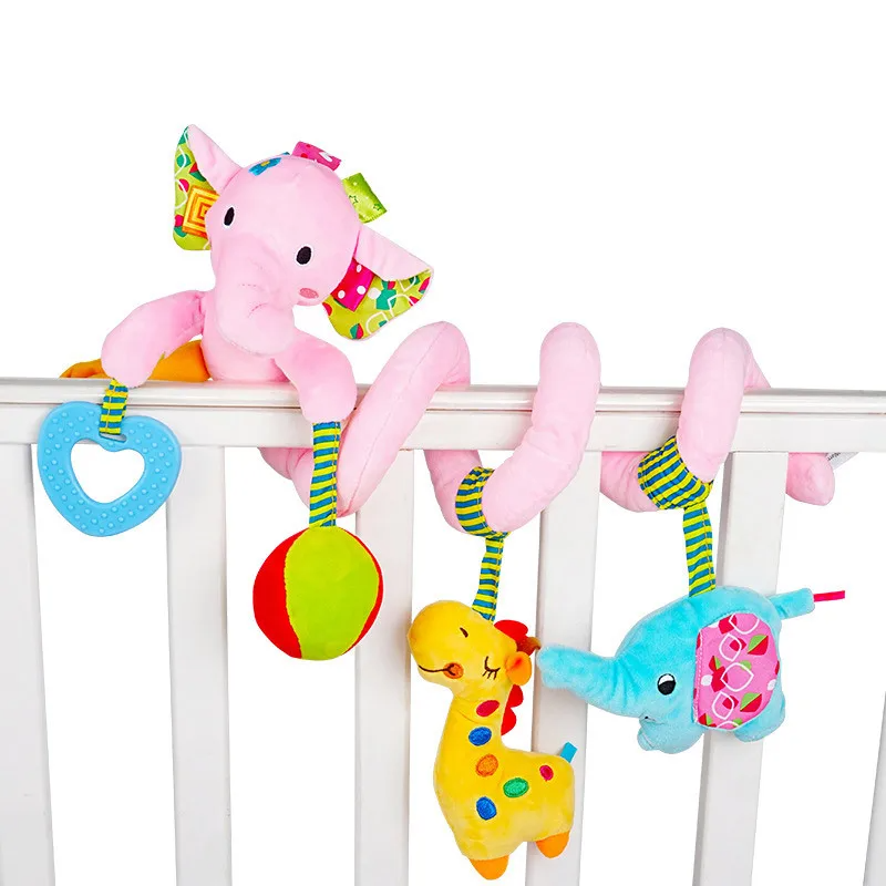 BabySpiral Comfort – Soft Activity Toy for Car Seat and Stroller